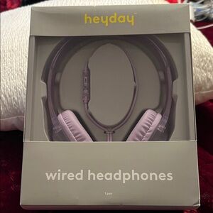 Heyday Lavender Wired Headphones